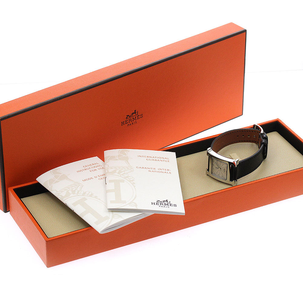 HERMES H watch HH1.210 beige Dial Quartz Ladies Watch_864752