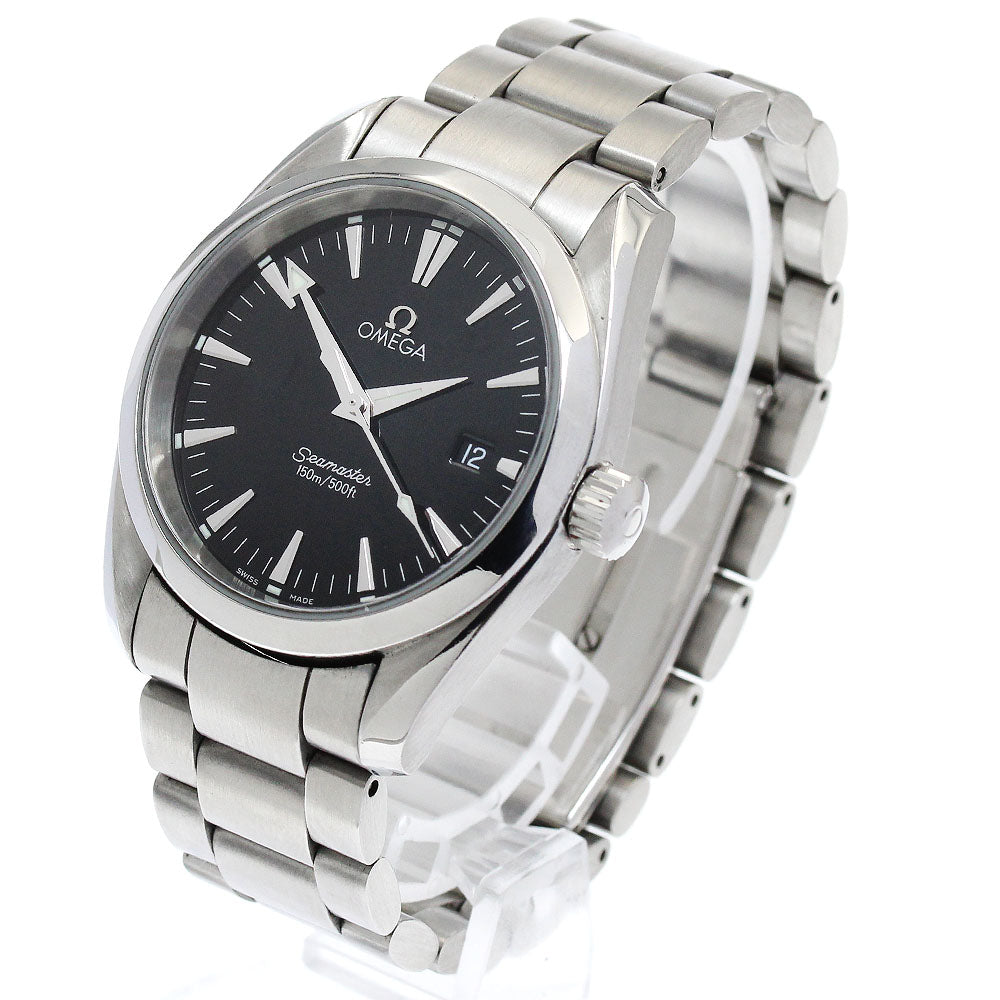 OMEGA Seamaster Aqua Terra 2518.50 Date black Dial Quartz Boy's Watch_864777