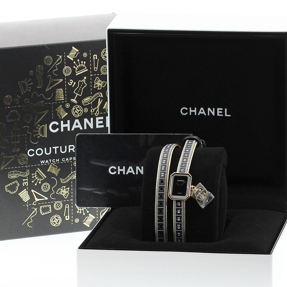 CHANEL Premiere Ribbon Couture H9858 black Dial Quartz Ladies Watch_864797