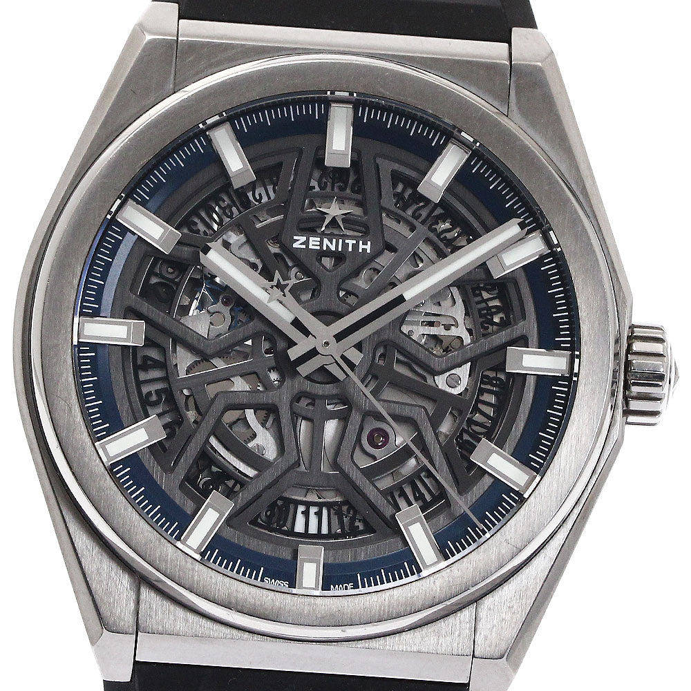 ZENITH Defy 95.9000.670/78.R782 Date skeleton Dial Automatic Men's Watch_864856