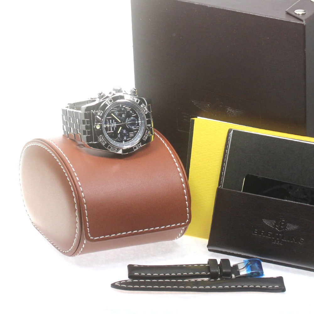 BREITLING Chronomat44 Japan limited edition 500 pieces AB0111 Date Blue shell Dial Automatic Men's Watch_864866