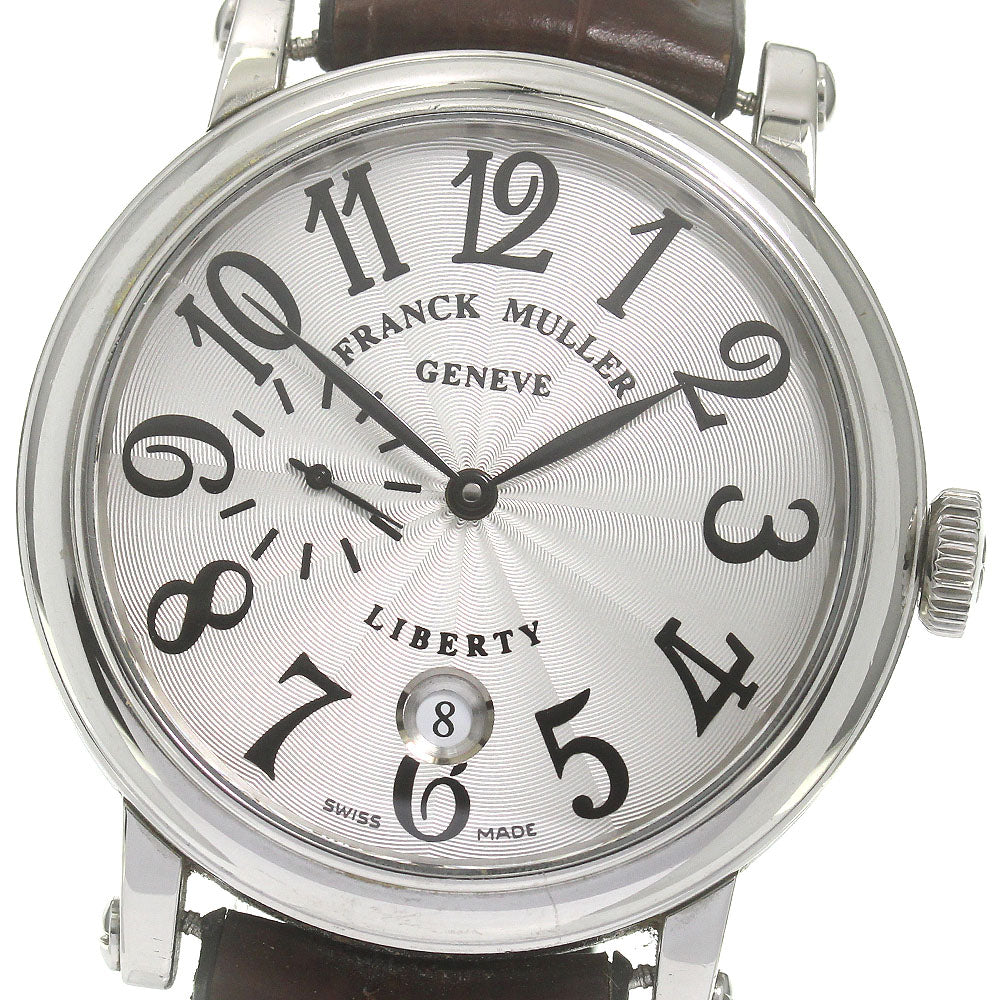 FRANCK MULLER Liberty 74211S9DT Round date Silver Dial Automatic Men's Watch_864867