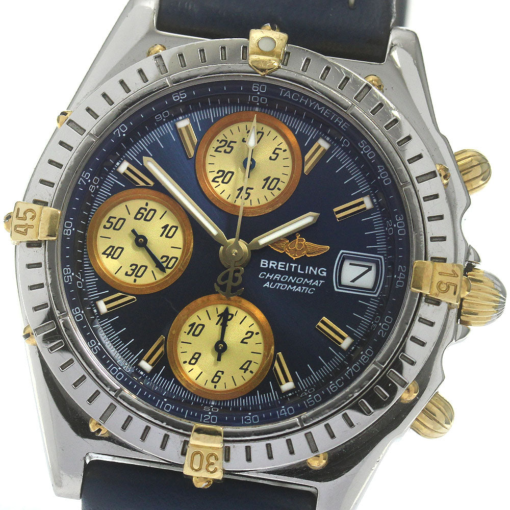 BREITLING Chronomat Bikoro B13050.1 Chronograph blue Dial Automatic Men's Watch_864868