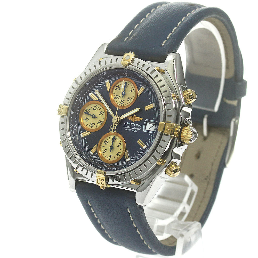BREITLING Chronomat Bikoro B13050.1 Chronograph blue Dial Automatic Men's Watch_864868