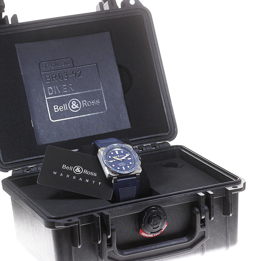 Bell＆Ross BR03-92 Diver Blue BR0392-D-BU-ST/SRB Automatic Men's Watch_864914