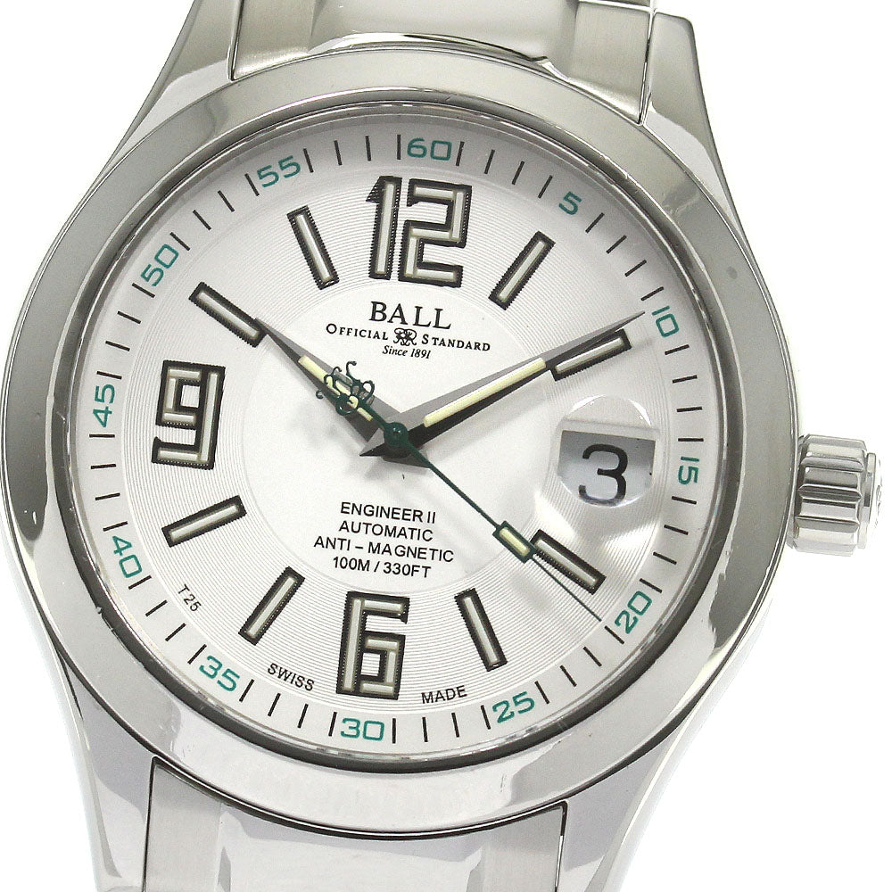 BALL WATCH Engineer II NM1020C-S4-WH Date Automatic Men's Watch_864938