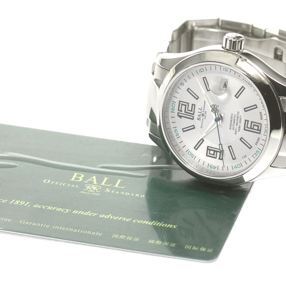 BALL WATCH Engineer II NM1020C-S4-WH Date Automatic Men's Watch_864938