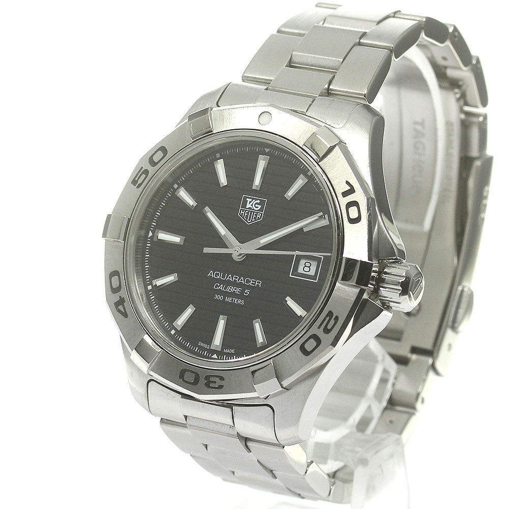 TAG HEUER Aquaracer WAP2010 Date black Dial Automatic Men's Watch_864945