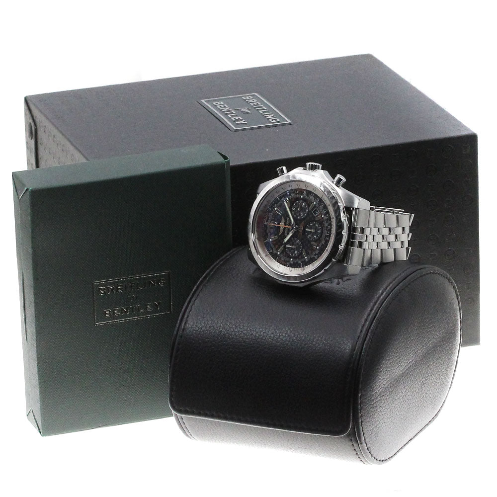 BREITLING Bentley A25365 Chronograph Date black Dial Automatic Men's_864987