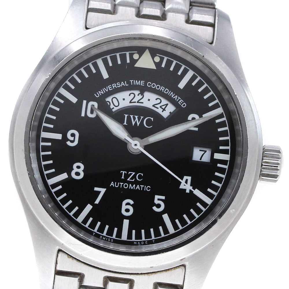 IWC SCHAFFHAUSEN Pilot Watch Freeger UTC IW325102 Automatic Men's Watch_864994