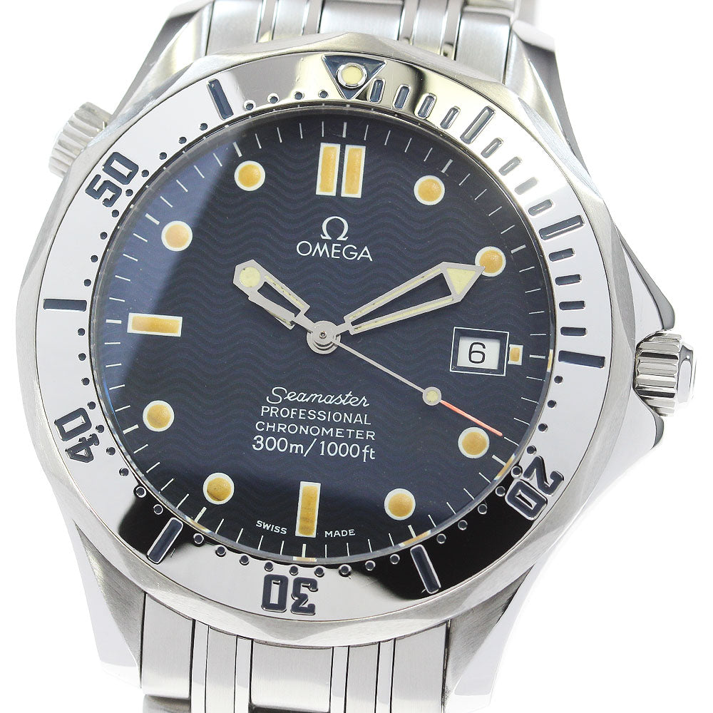 OMEGA Seamaster300 2532.80 Date Navy Dial Automatic Men's Watch_865004