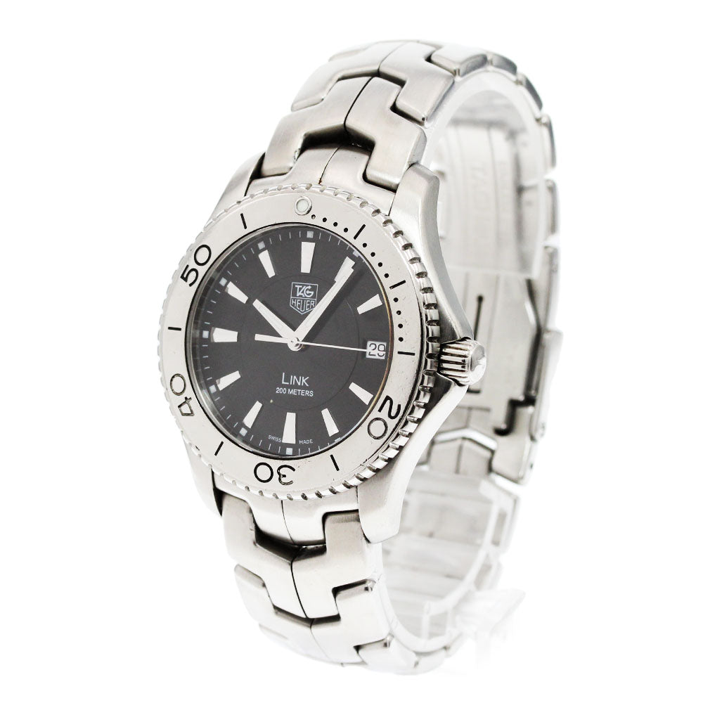 TAG HEUER Link WJ1110 Date Black Dial Quartz Men's Watch_865010