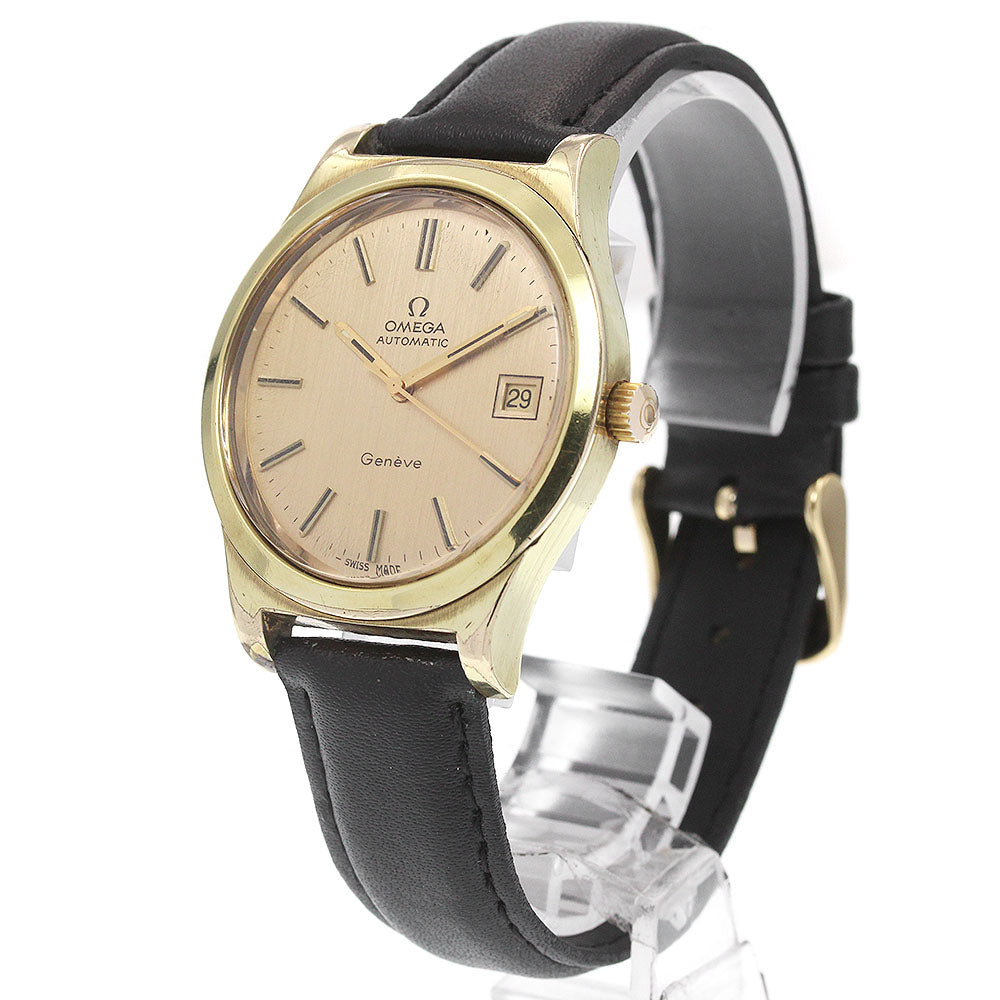OMEGA Geneve 166.0168 Date cal.1012 gold Dial Automatic Men's Watch_865032