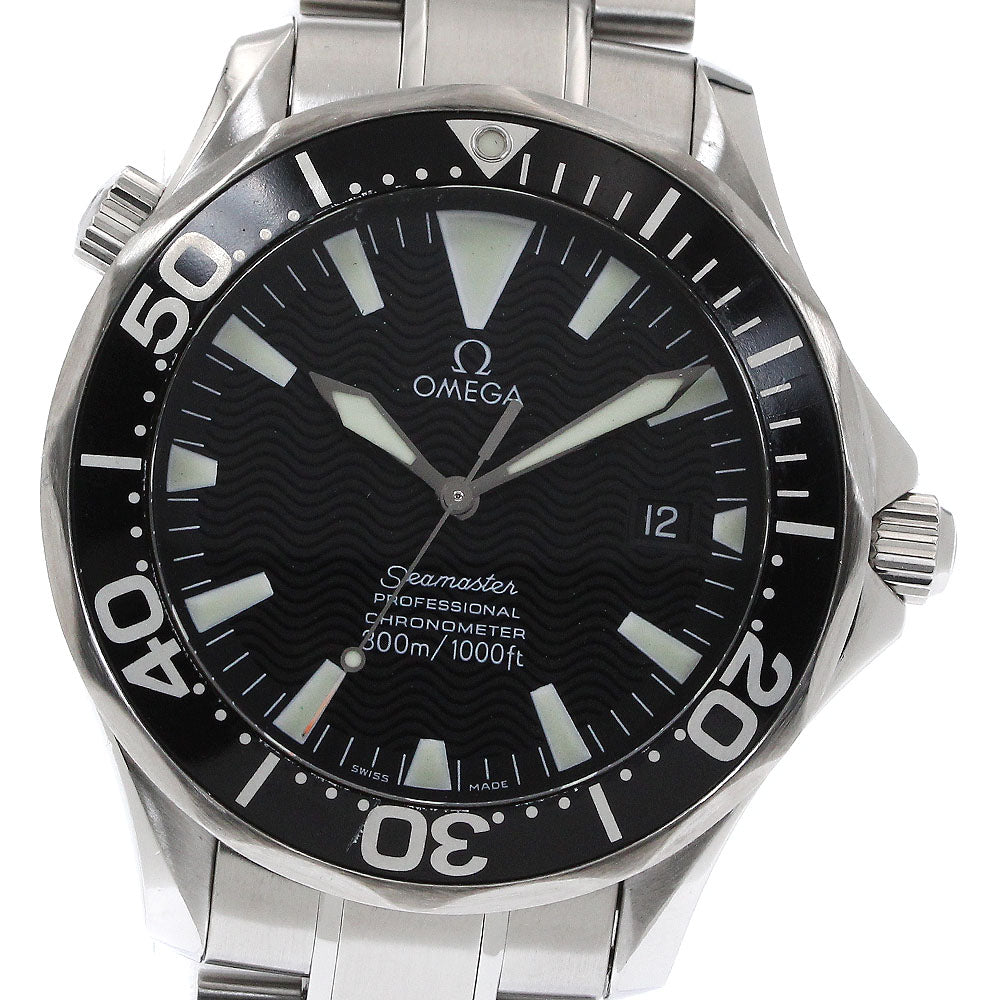 OMEGA Seamaster300 2254.50 Date black Dial Automatic Men's Watch_865041