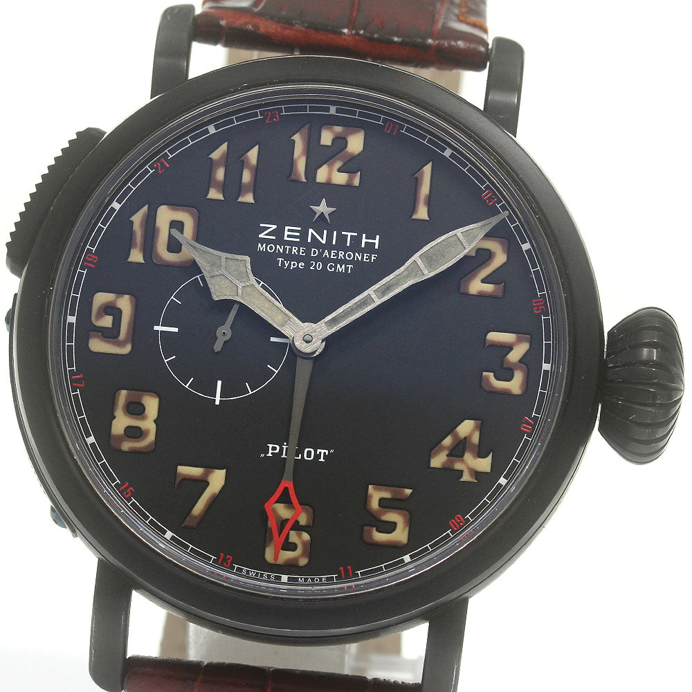 ZENITH Pilot type 20 96.2431.693/21.C738 Small seconds black Dial Automatic Men's Watch_865066