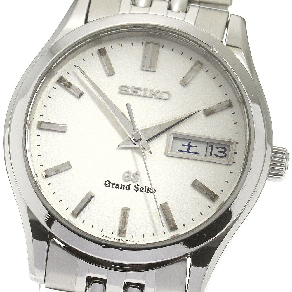 SEIKO Grand Seiko SBGT001/9F83-9A00 Day date Silver Dial Quartz Men's_865078