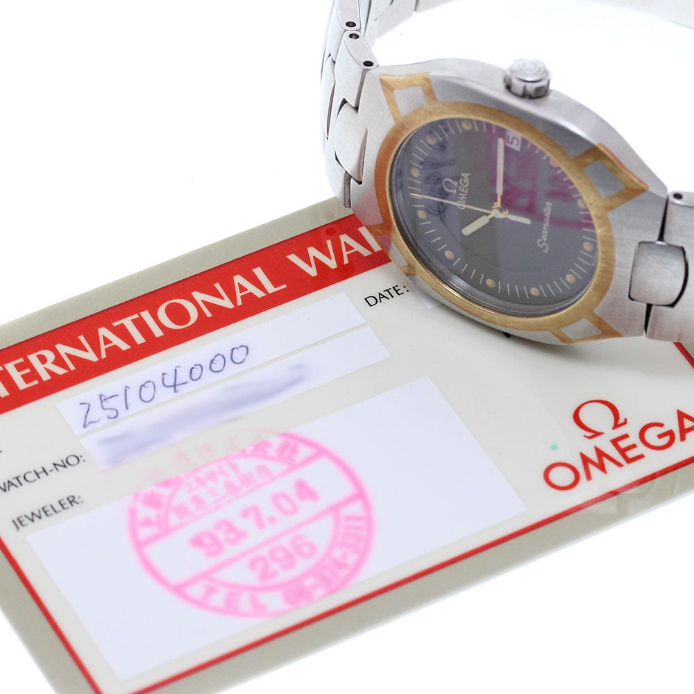 OMEGA Seamaster Polaris Date gray Dial Quartz Men's Watch_865118