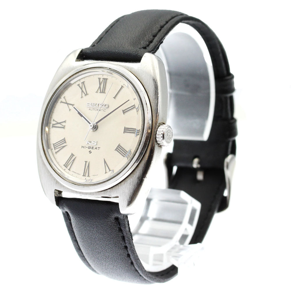 SEIKO King Seiko 5621-7000 High beat beige Dial Automatic Men's Watch_865155