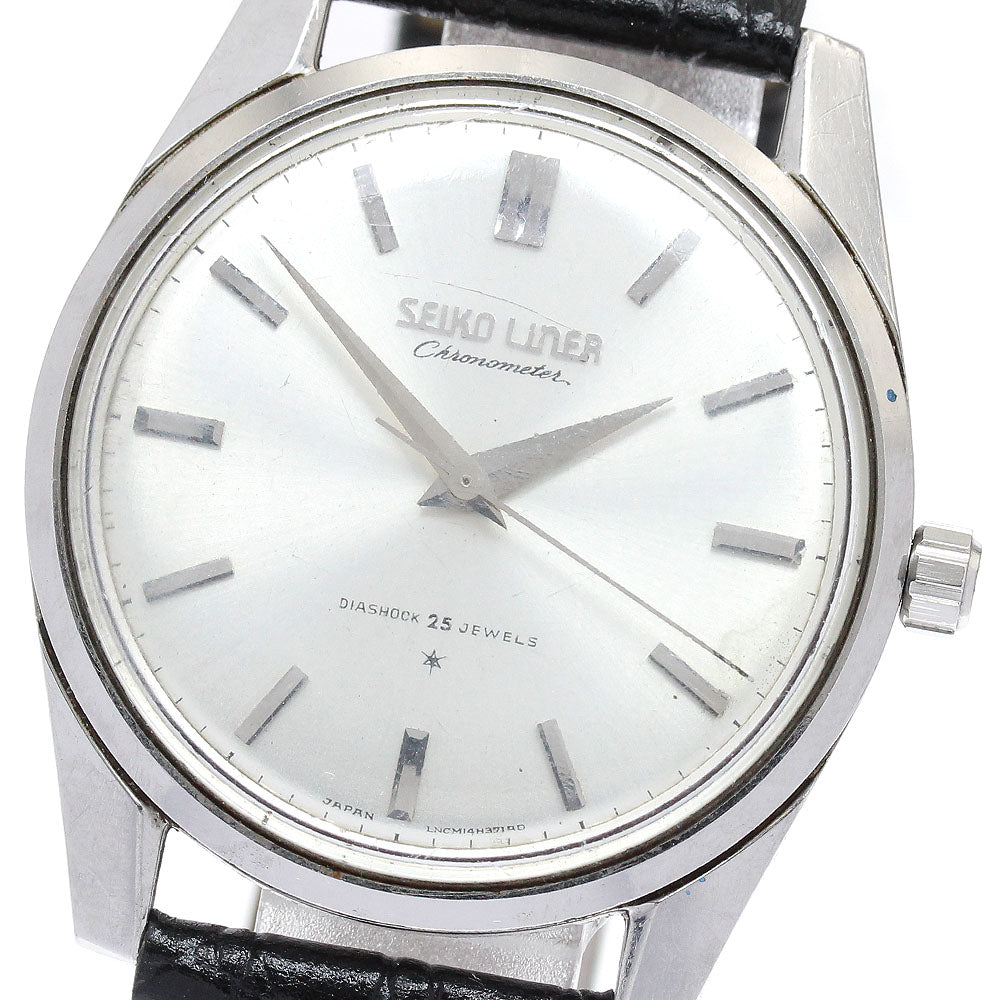 SEIKO 46999 Cal.460 Silver Dial Hand Winding Men's Watch_865158