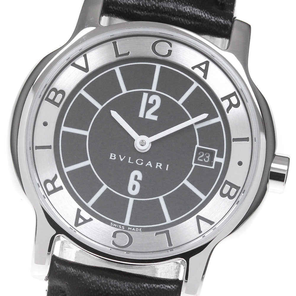 BVLGARI Solo tempo ST29S Date black Dial Quartz Ladies Watch_865168