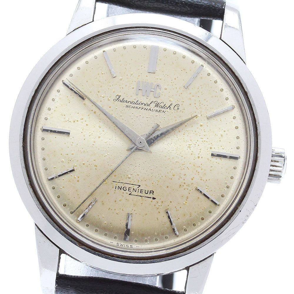 IWC SCHAFFHAUSEN In junior Cal.852 Silver Dial Automatic Men's Watch_865177