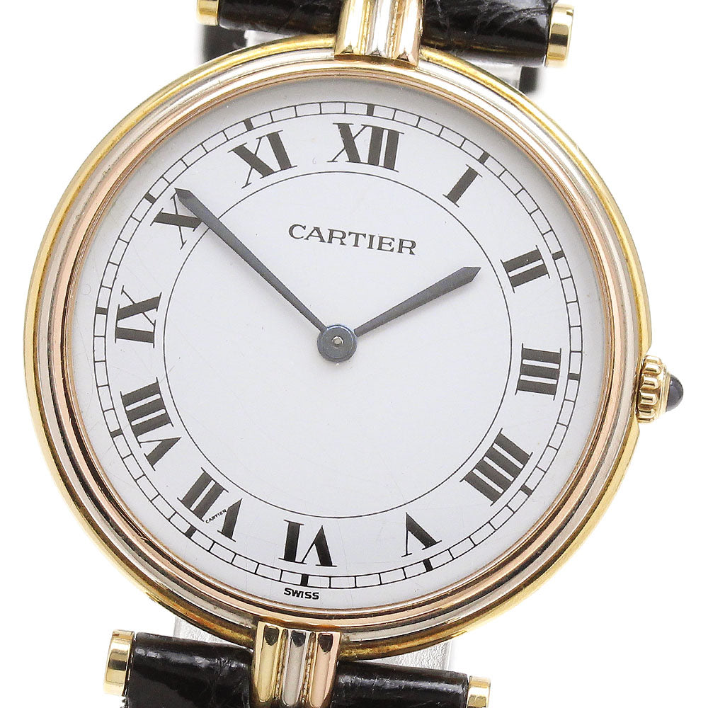 CARTIER Vendome Trinity 18K white Dial Quartz Ladies Watch_865209