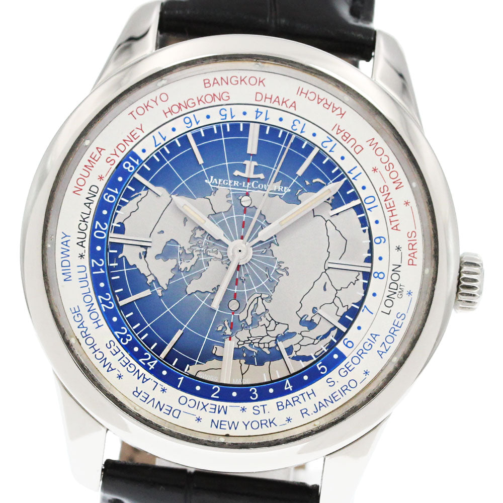 JAEGER-LECOULTRE Geophysical Universal Time Q8108420 True Seconds blue Dial Automatic Men's Watch_865216