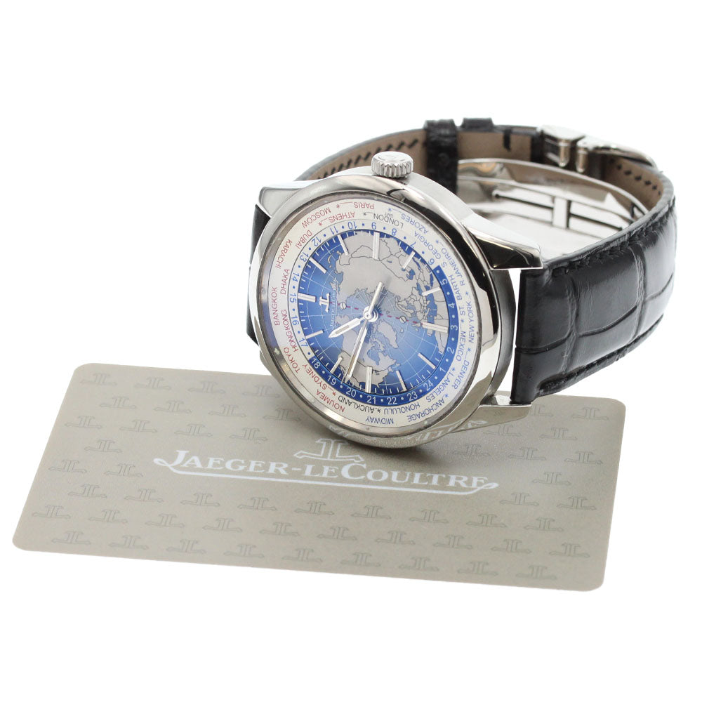JAEGER-LECOULTRE Geophysical Universal Time Q8108420 True Seconds blue Dial Automatic Men's Watch_865216