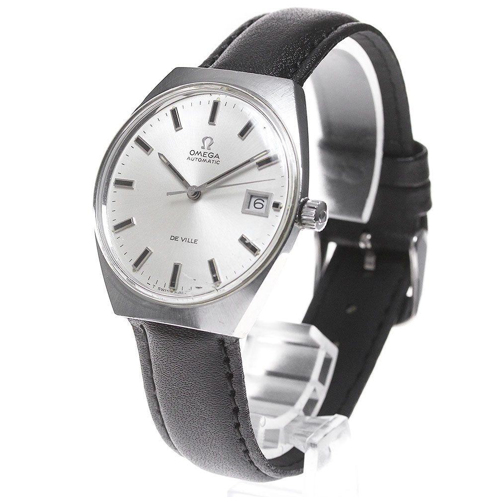 OMEGA De Ville 166.051 Date Silver Dial Automatic Men's Watch_865229