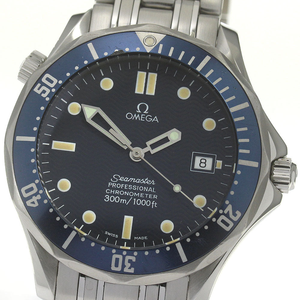 OMEGA Seamaster300 2531.80 Date Navy Dial Automatic Men's Watch_865295