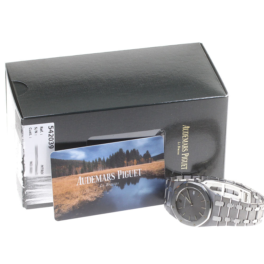 AUDEMARS PIGUET Royal oak D5973 Date gray Dial Quartz Men's Watch_865297