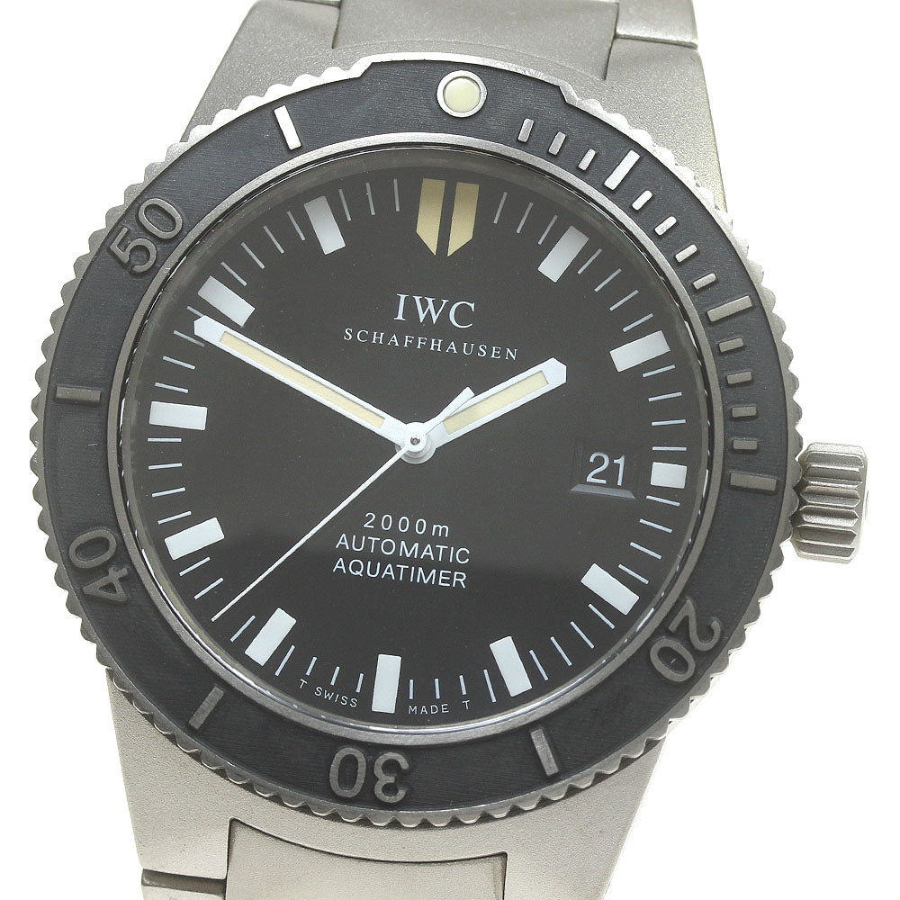 IWC SCHAFFHAUSEN GST aqua timer IW353602 Date Automatic Men's Watch_865302
