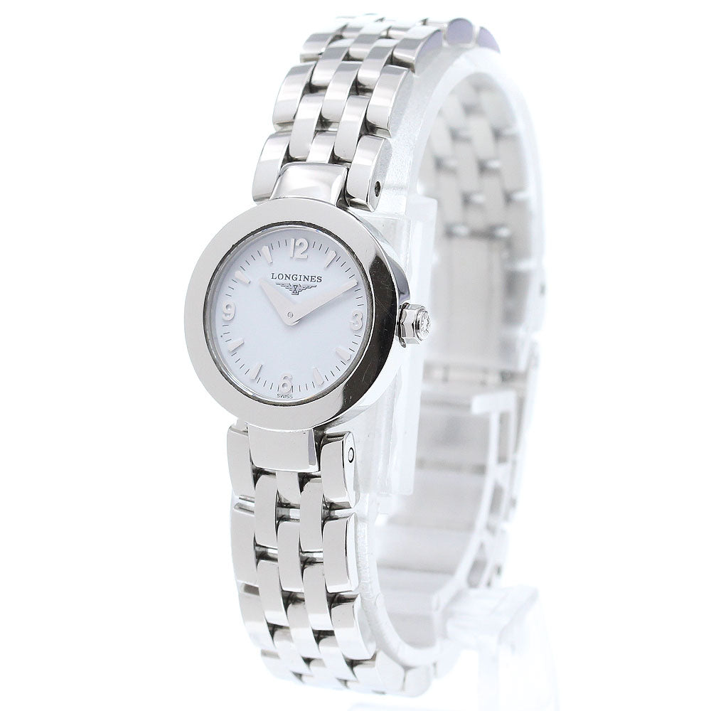 LONGINES Dolcevita L5.174.4 white Dial Quartz Ladies Watch_865336