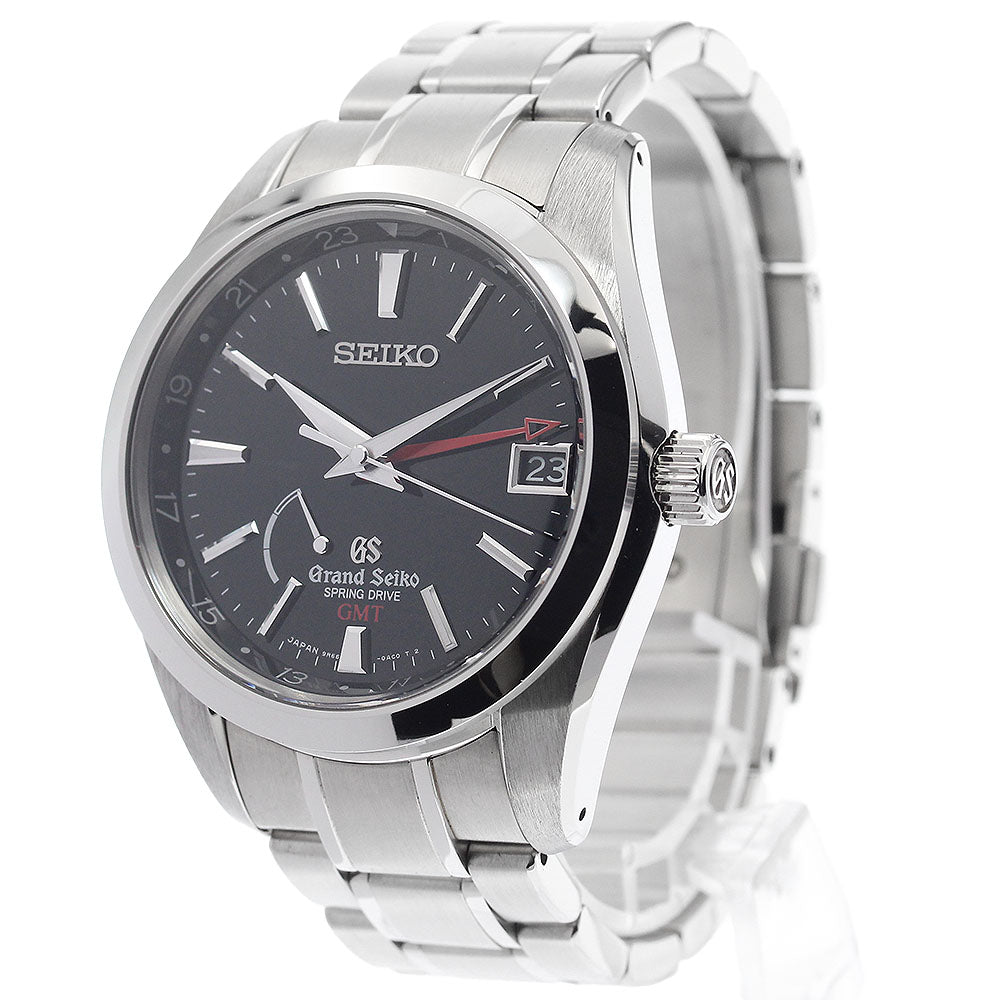SEIKO Grand Seiko SBGE011 GMT black Dial Spring drive Men's Watch_865338