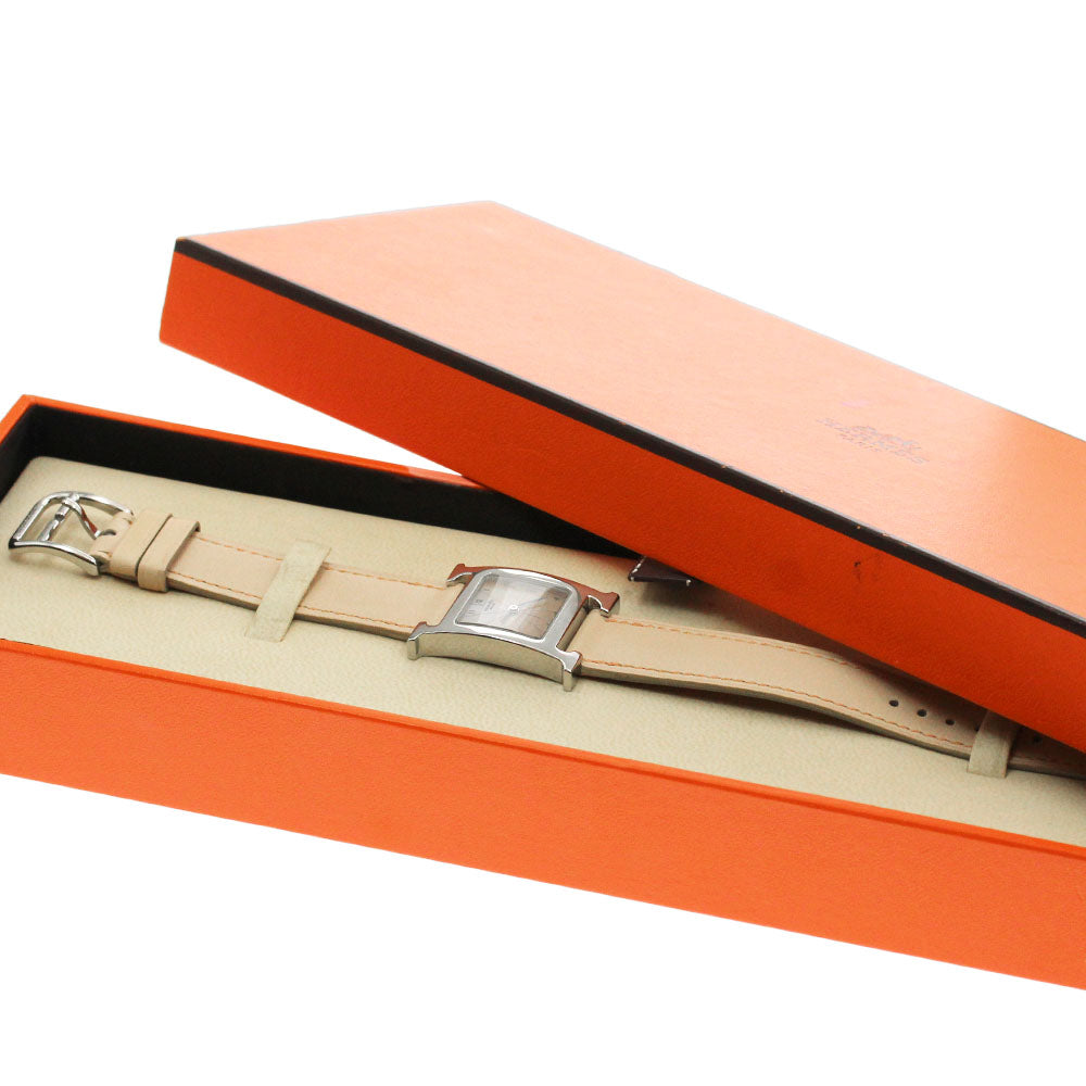 HERMES H watch HH1.210 shell Dial Quartz Ladies Watch_865345