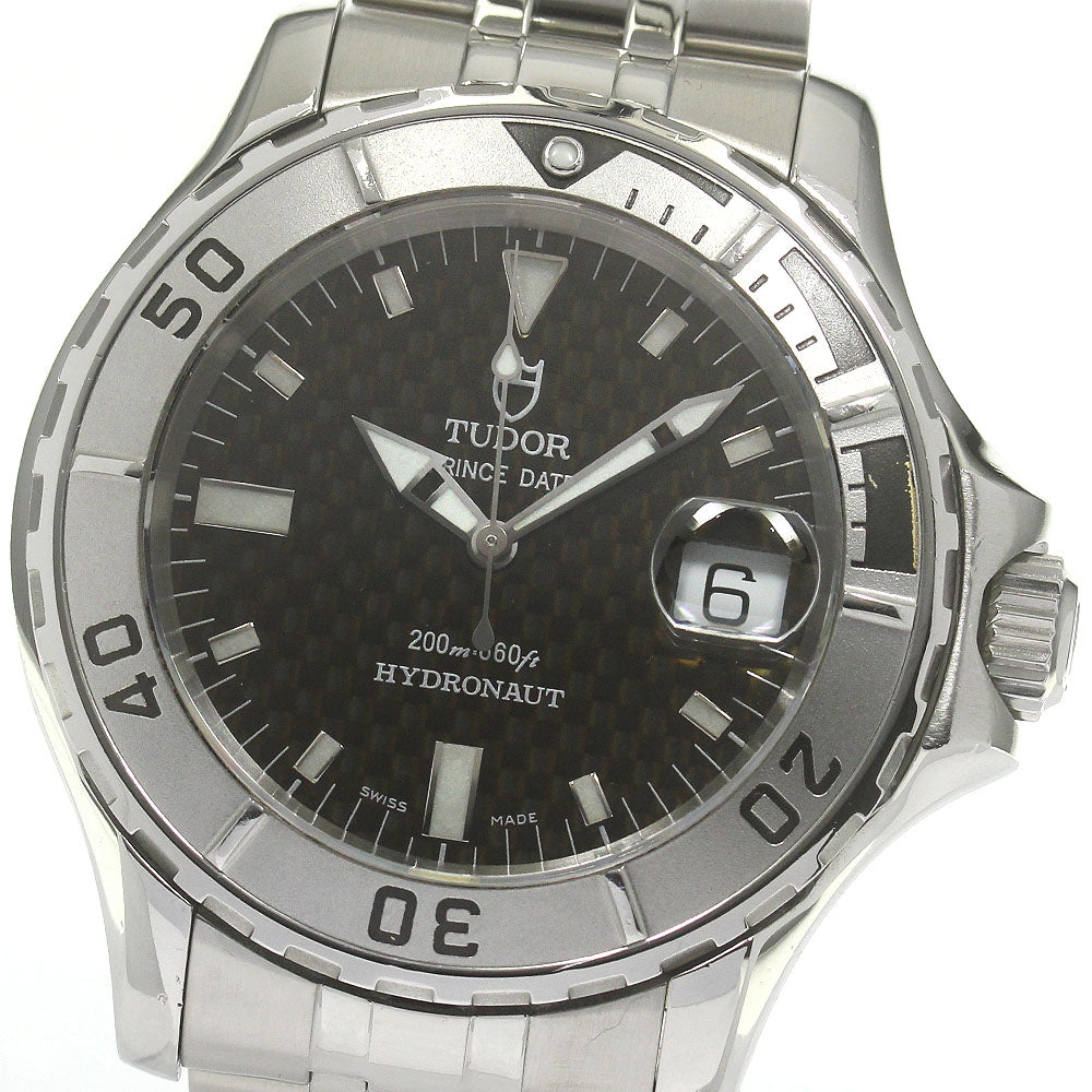 TUDOR Prince Date Hydronaut 89190P black Dial Automatic Men's Watch_865359