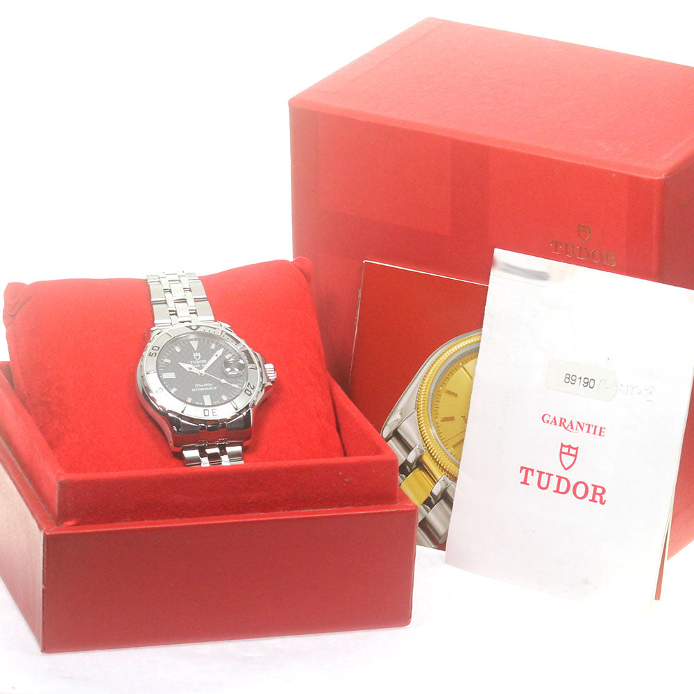 TUDOR Prince Date Hydronaut 89190P black Dial Automatic Men's Watch_865359