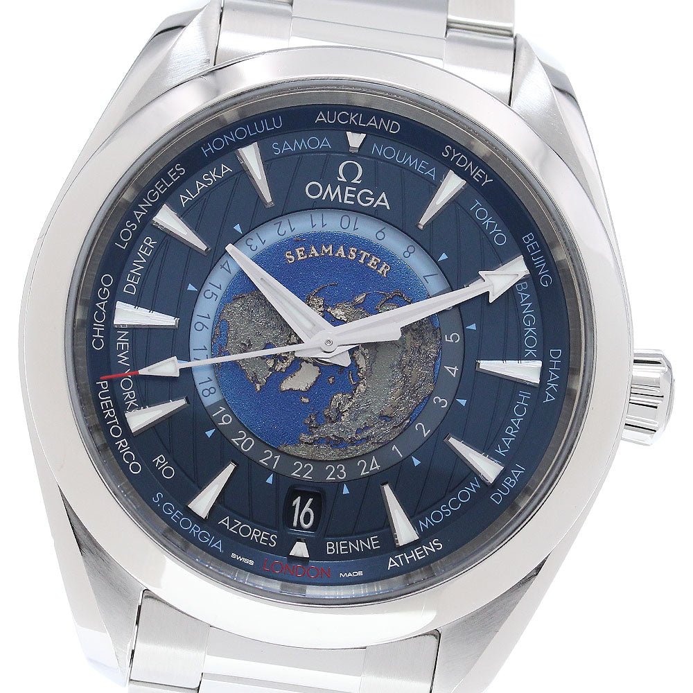 OMEGA Seamaster Aqua Terra 220.10.43.22.03.001 World timer AT Men's_865367