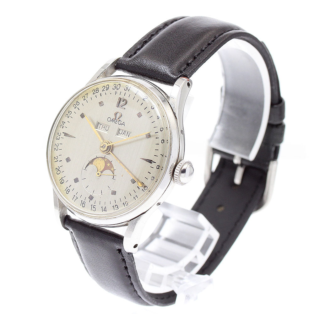 OMEGA Cal.381 Triple calendar moon phase Hand Winding Men's Watch_865368