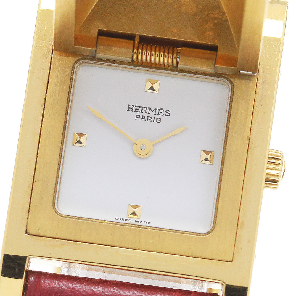 HERMES Medor white Dial Quartz Ladies Watch_865370