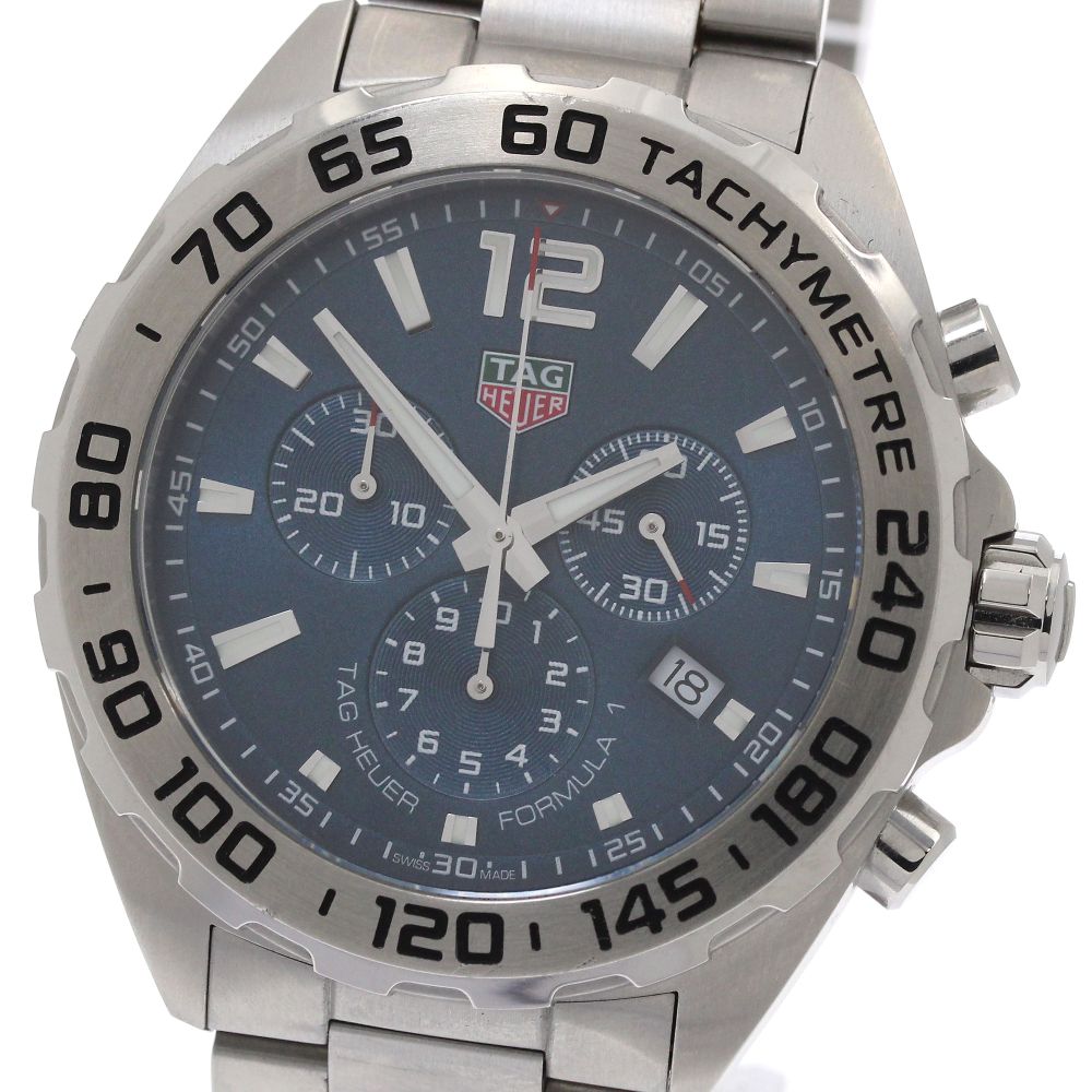 TAG HEUER Formula 1 CAZ101K.BA0842 Chronograph blue Dial Quartz Men's_865413