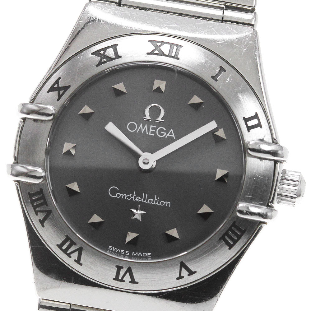 OMEGA Constellation Mini My Choice 1561.51 Gray Dial Quartz Ladies Watch_865416