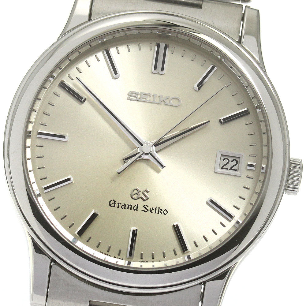 SEIKO Grand Seiko SBGF013/8J56-7000 Date Silver Dial Quartz Men's Watch_865430