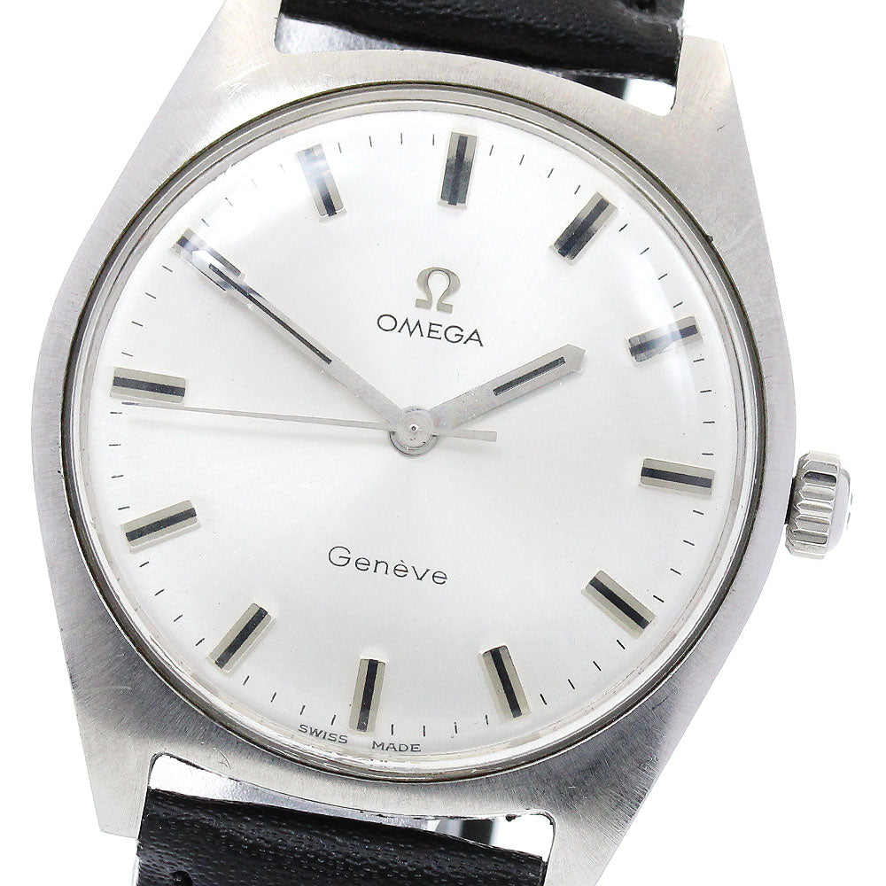 OMEGA Geneve 135.041 Cal.601 Silver Dial Hand Winding Men's Watch_865502