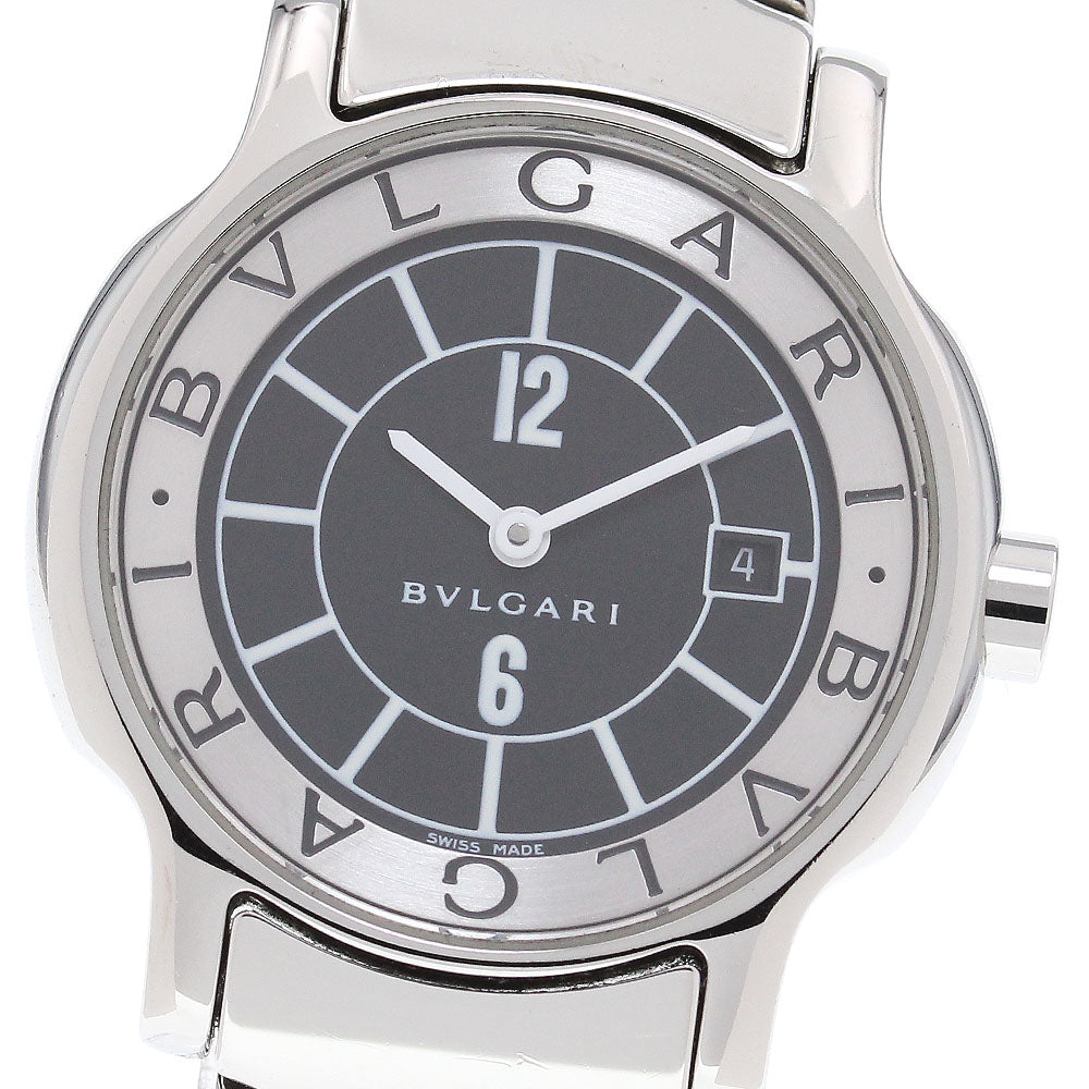 BVLGARI Solo tempo ST29S Date Black Dial Quartz Ladies Watch_865849
