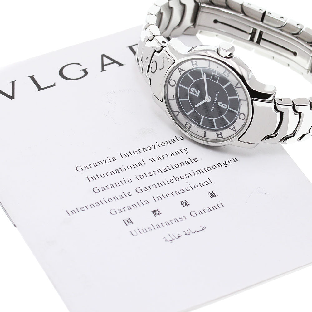 BVLGARI Solo tempo ST29S Date Black Dial Quartz Ladies Watch_865849