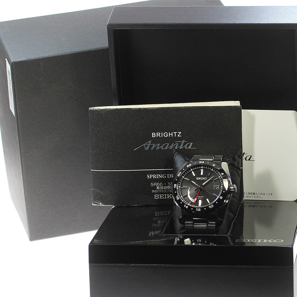 SEIKO Brights Ananta SAEA005/5R66-0AR0 GMT Spring drive Men's Watch_865871