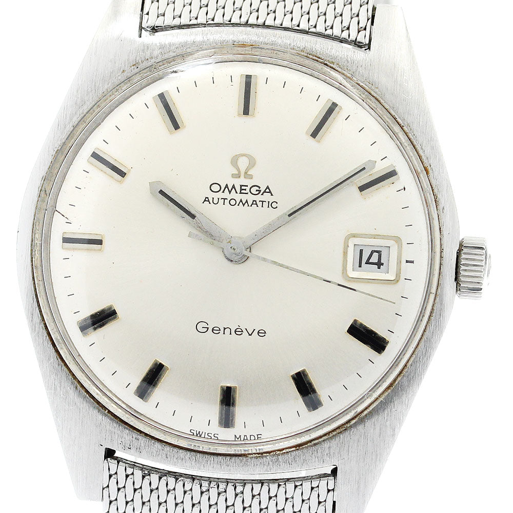 OMEGA Geneve 166.041 Date cal.565 Silver Dial Automatic Men's Watch_865879
