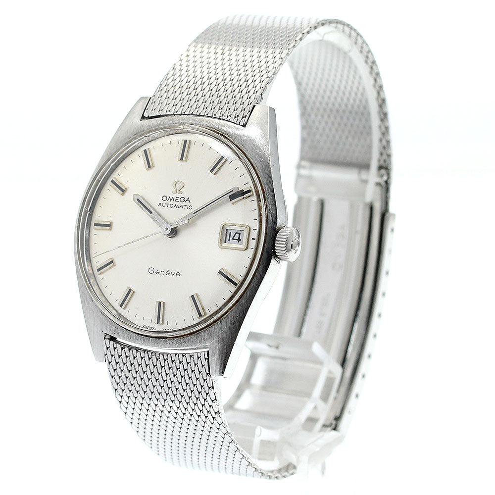 OMEGA Geneve 166.041 Date cal.565 Silver Dial Automatic Men's Watch_865879