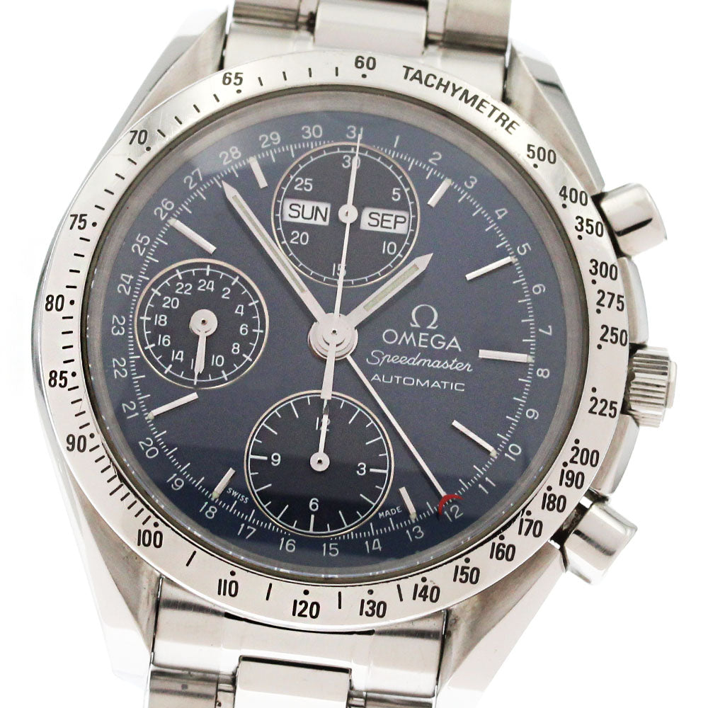 OMEGA Speedmaster 3521.80 Triple calendar Navy Dial Automatic Men's Watch_865961